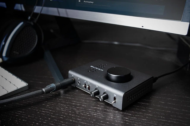 Alt view image 5 of 5 - Schiit Gunnr Gaming Headphone Amp with Mic Input and Soundstage Control