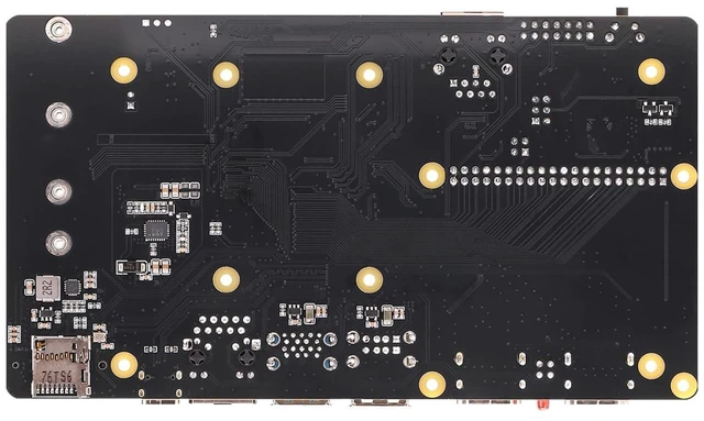 Alt view image 3 of 5 - CM5 PoE 2ETH Carrier Board, Dual Gigabit Ethernet PoE Expansion with M.2 NVMe, Dual HDMI, USB3.0/2.0, MIPI Camera/Display, 40-pin GPIO, Embedded Platform for Raspberry Pi CM5