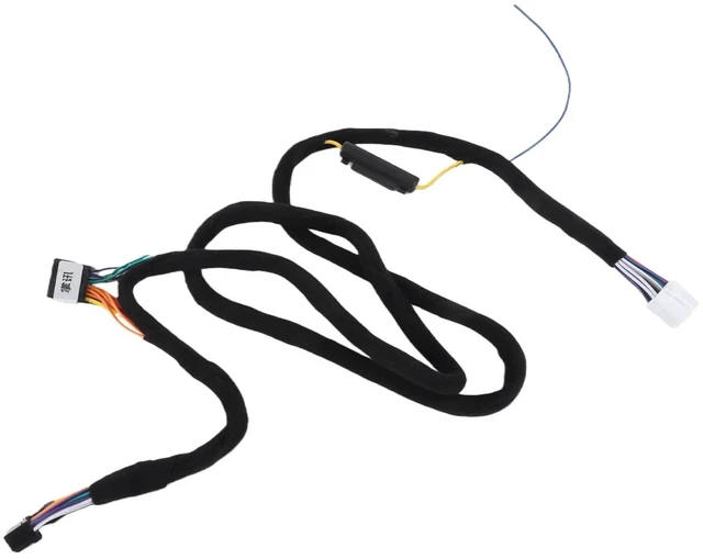 Main image of 12V Car Amplifier Wiring Harness Universal ISO Plug for and Factory Stereos Direct Fit Replacement with High Fidelity Output