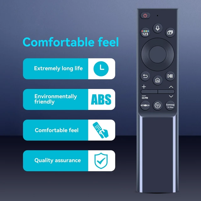 Alt view image 4 of 5 - BN59-01357A Solar Replacement Voice Remote Control for Samsung Smart TV