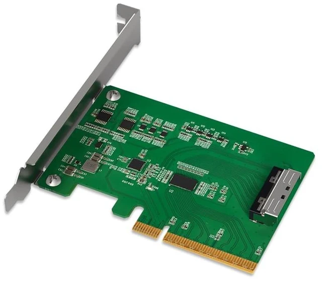 Main image of ICY DOCK EXLink MB409A5 MCIO 8i (SFF-TA-1016) to PCIe 5.0 x8 Adapter with Redriver