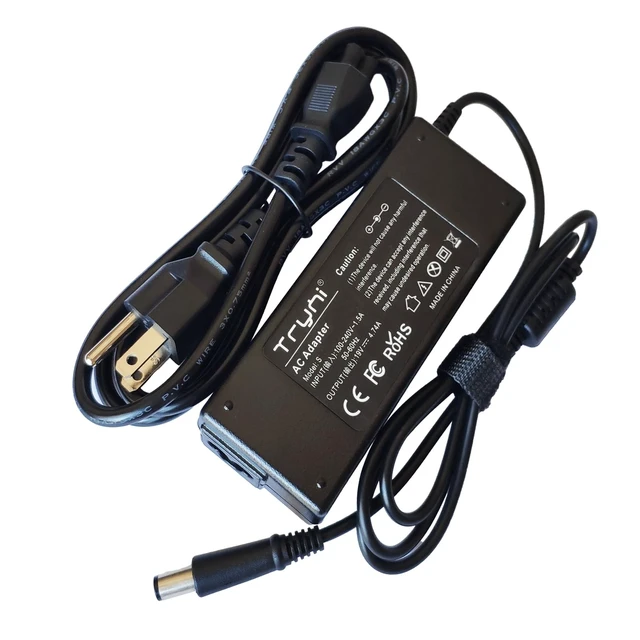 Alt view image 2 of 5 - Charger AC Adapter Power Supply Cord for HP All-in-One Desktop 22-df 22-df0003w 22-df0013w 24-df0014 22-df0022 22-df0023w 22-df0120m 22-df0128t 22-df0222 22-df0409 22-df10266t New