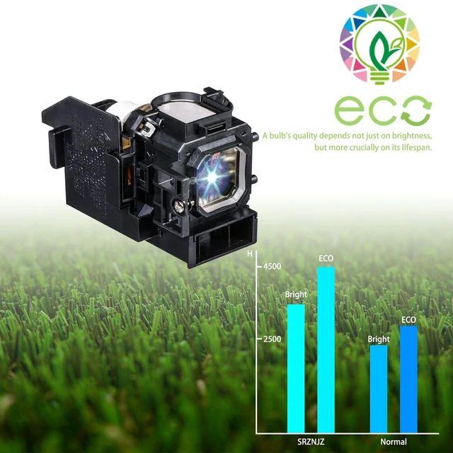 Alt view image 2 of 5 - SRZNJZ NP05LP Original Replacement Projector Lamp Bulb for NEC NP901 NP905 VT700 VT800 NP901W NP905G NP901WG VT800G VT700G with Housing