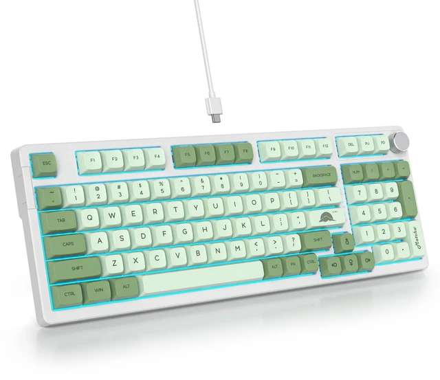Main image of Mosptnspg 96% Wired Gaming Keyboard with Numpad for PC