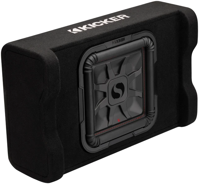 Alt view image 5 of 5 - KICKER 53PL7TDF12 PL7TDF Powered Down-Firing 12" Enclosure