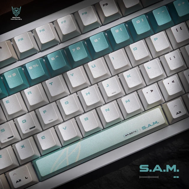 Alt view image 2 of 5 - daixiahu Keycaps - Sam Mech Theme, Cherry Height, 133 Keys, PBT Material, Opaque