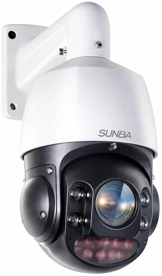 Main image of SUNBA 5MP Auto Tracking PTZ Camera Outdoor PoE+, 25X Optical Zoom Dome Security Camera, 24/7 Automatic PTZ Tour & Two-Way Audio, IR Night Vision up to 300m (P425, Performance Series)