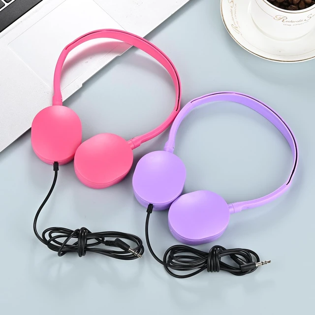 Alt view image 4 of 5 - Yoley Kids Headphones Bulk 12 Pack for School Classroom Students, Wired Headsets Durable Class Set Earphones for Children Toddler Teens and Adult (Multi Colors, 12 Pack)