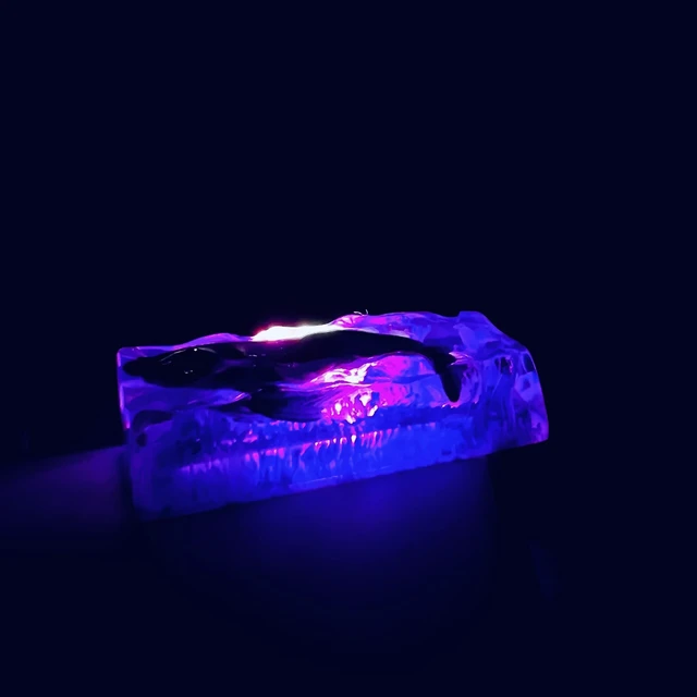 Alt view image 3 of 5 - LINWIN Purple Whale Keycap, Enter/Shift Keycap for MX Mechanical Keyboard Unique Gifts for Friend