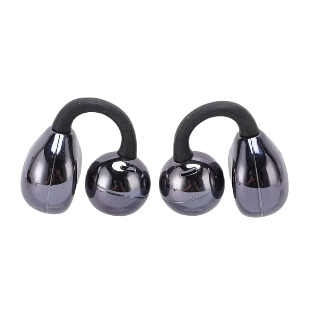 Alt view image 2 of 5 - ZAICOLER Wireless Earbuds Headphones HiFi Sound 5.49, Over Ear Earphones with LCD Color Touchscreen for Sports, Office, Library (Black)