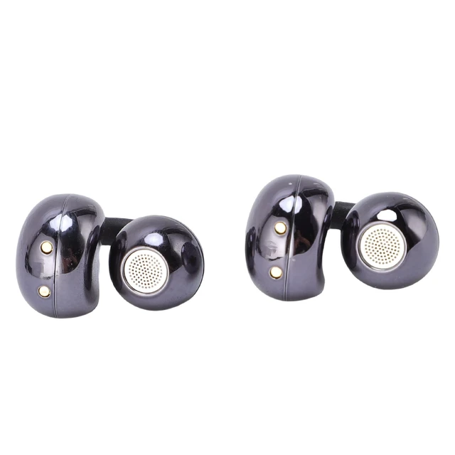 Alt view image 4 of 5 - ZAICOLER Wireless Earbuds Headphones HiFi Sound 5.49, Over Ear Earphones with LCD Color Touchscreen for Sports, Office, Library (Black)