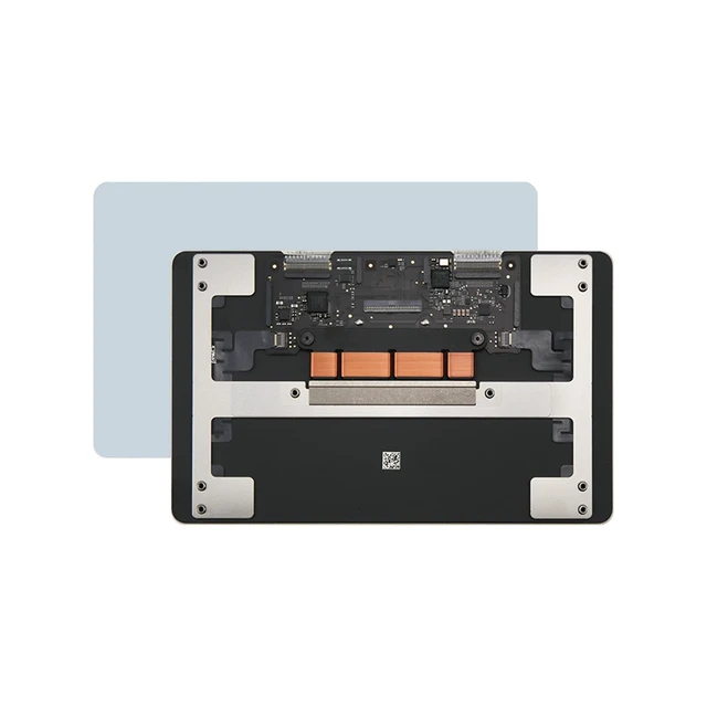 Alt view image 2 of 5 - iPartsleader A3449 Trackpad Replacement for MacBook Air (Retina,13-inch,M5,2026) Force Touch Touchpad with Cable 821-04848-A EMC 8877 (Sky Blue)