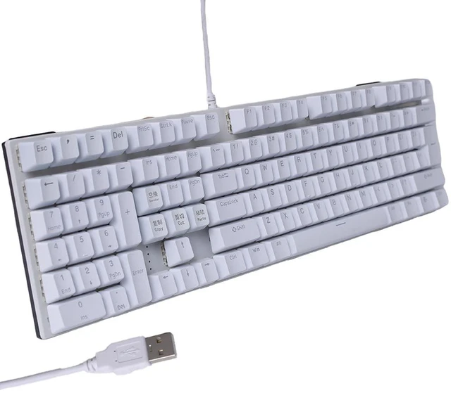 Main image of King Mills Southpaw Left-Hand Keyboard, Wired USB, Compact with Numeric Pad