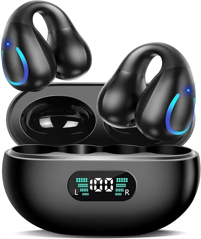 Main image of NUPLEA AI Translation Earbuds Real Time 198 Languages Translator Ear Buds Audifonos Traductores Ingles Espanol Wireless Clip On Earbuds Bluetooth Headphones for Travel Business Meeting Learning