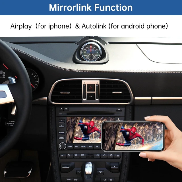 Alt view image 4 of 5 - Road Top Wireless CarPlay Interface Decoder for Porsche PCM 3.0 (20082012)