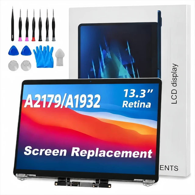 Main image of JYYSCRN A1932 A2179 Screen Replacement for 13.3 inches MacBook Pro 2019/2020 Year 2560x1600 Replacement LCD Full Assembly for EMC 3302 3184 Space Gray1