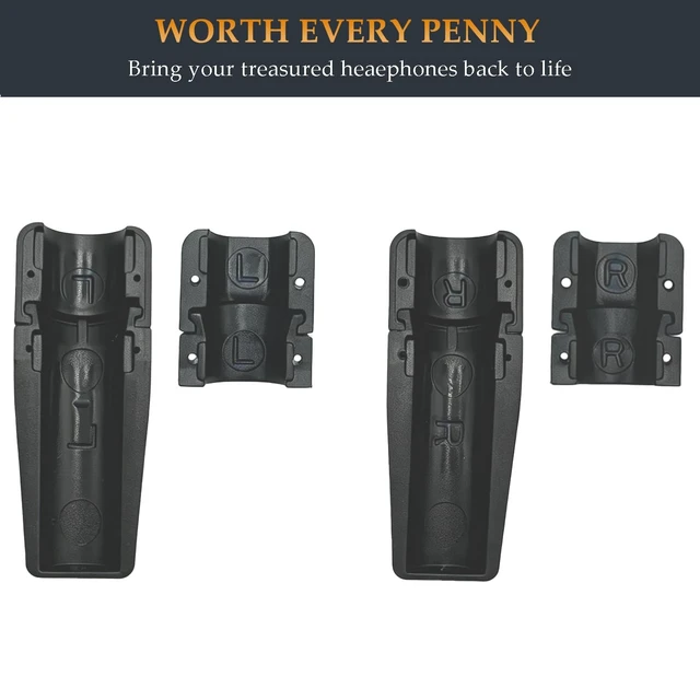 Alt view image 5 of 5 - WH-1000XM5 Hinge Repair Kit Upgrade XM5 Hinge Replacement Accessories Compatible with Sony WH-1000XM5 Wireless Headphones (Black)