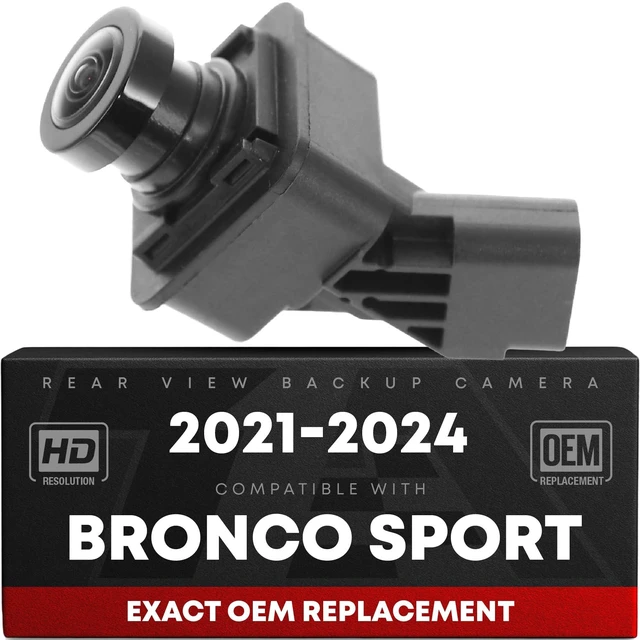 Main image of Rear View Backup Camera, Reverse Park Assist - Compatible with 2021-2024 Ford Bronco Sport - OEM M1PZ19G490A, FO1960187
