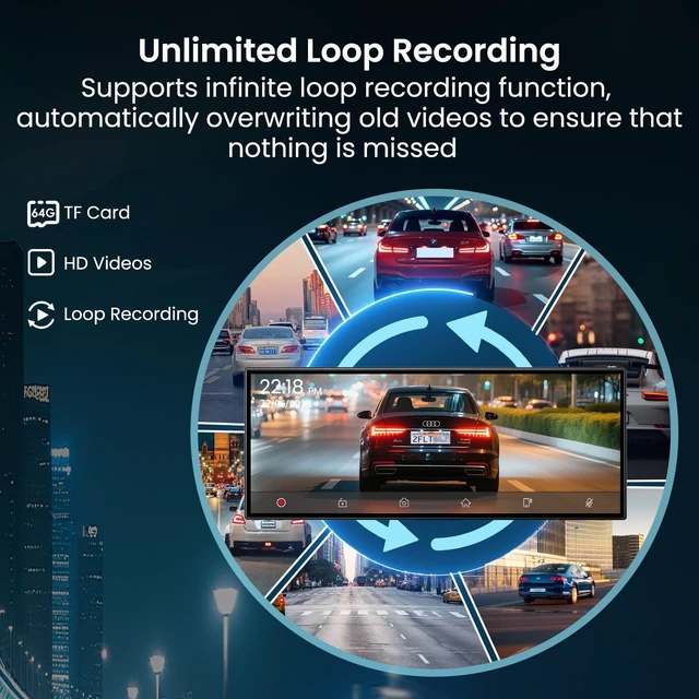 Alt view image 5 of 5 - Largest 11.5 inch Wireless CarPlay Screen for Car,Built-in N-etflix/YouTube/TikTok and other apps,A-pple CarPlay & Android Auto screen with1081P Backup Camera/Navigation/Voice Control,for All V