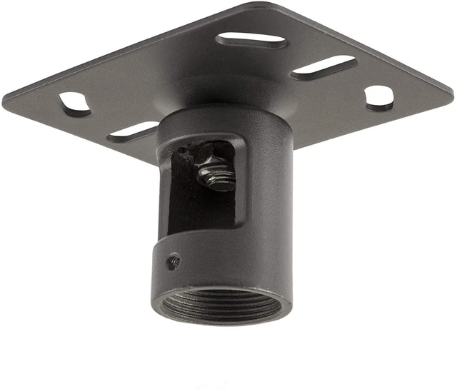 Alt view image 3 of 5 - InstallerParts Fixed Ceiling Plate for 1.5" NPT Pipe Ceiling Mount Compatible with All InstallerParts 1.5" NPT TV Mounts
