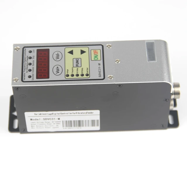 Alt view image 3 of 5 - SDVC31-M Variable Frequency Vibratory Feeder Controller Digital Control Panel 85-260VAC 40-400Hz