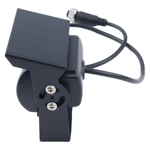 Alt view image 5 of 5 - Chamixx Night Vision Camera Compatible with Trailer Pickup Van RV Camper Color Rear/Front View Heated Waterproof with Audio 4-Pin Connection Black Replace for Buyers 8881211