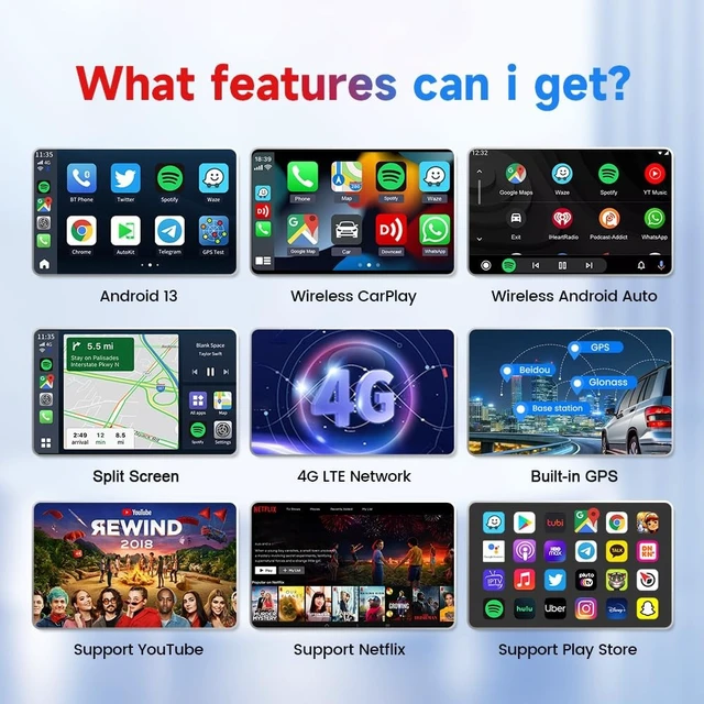 Alt view image 5 of 5 - Wireless CarPlay & Android Auto Adapter CarlinKit Tbox Plus 3-in-1