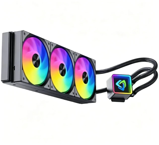 Main image of KurieTim 360 ARGB AIO Liquid CPU Cooler, Intel LGA1200 1700 and AMD AM5 AM4