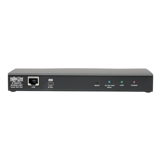 Alt view image 3 of 4 - Tripp Lite IP Remote Access Unit for KVM Switches & Servers, IP Access for Switches & Servers with No Built-in IP Functionality, 1080p @ 60 Hz, 3-Year Warranty (B051-000)