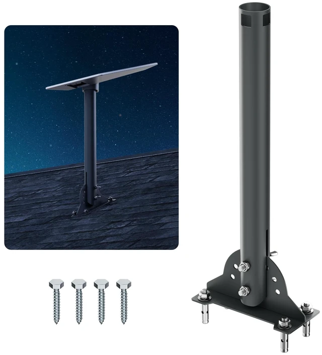 Main image of Starlink V5 Mount, Starlink Gen 5 Pole Wall Mount, Adujstable Roof Mount