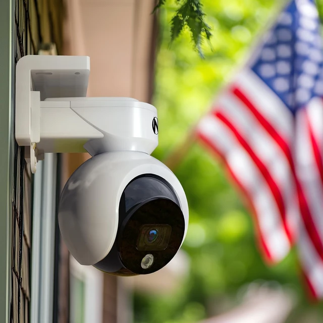 Alt view image 3 of 5 - Night Owl 4K Wired Security Camera w/ 2-Way Audio