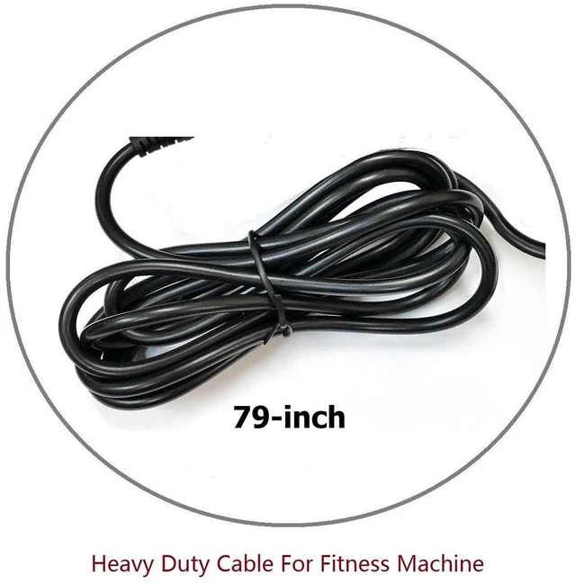 Alt view image 3 of 5 - AC Adapter Compatible with True Fitness True PS50 and 50 Recumbent Bike