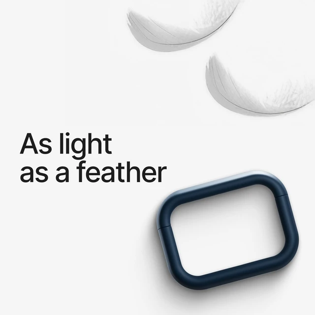 Alt view image 2 of 5 - Arc Pulse Compatible with AirPods Pro 3 Case (2025), Minimalist Protective Shock Absorption Aluminum Shells + Elastomer Inlays, Slide-On Fit Charging Case Cover