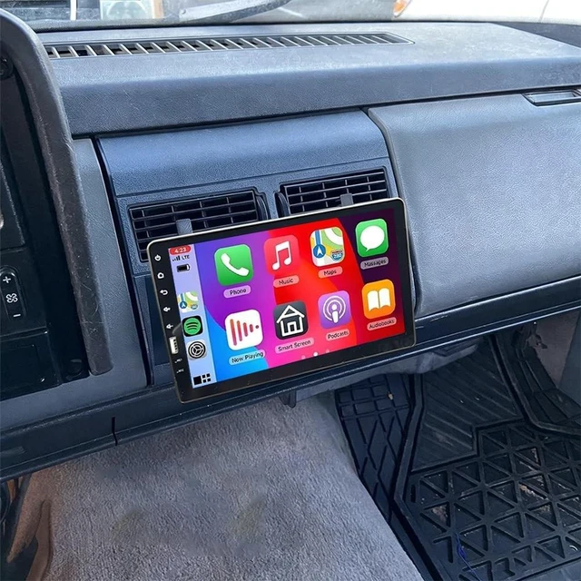 Main image of 9" Single DIN Car Radio Stereo for Chevy GMC Trucks 1988 1989 1990 1991 1992-1994 with Carplay Android Auto Bluetooth 1 DIN Head Unit Touchscreen FM Radio Car Audio Receiver Backup Camera Mirror Link