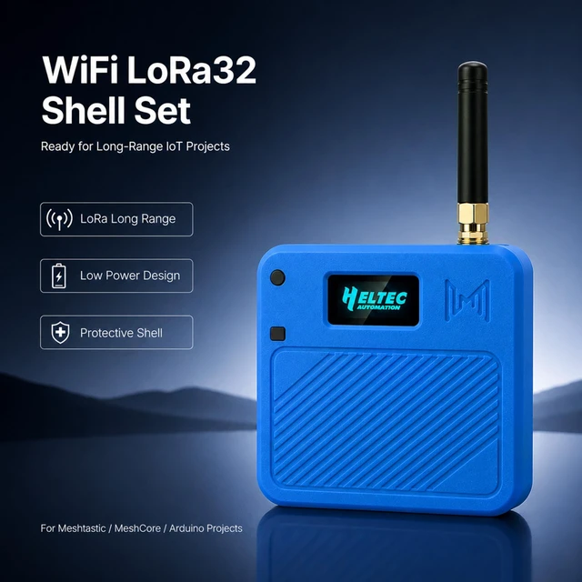 Alt view image 2 of 5 - Reeseephelte Meshtastic LoRa V3 Development Board with Case