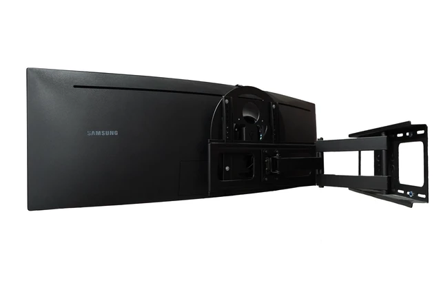 Alt view image 2 of 5 - Gladiator Joe VESA Premium Steel Heavy-Duty Mount Adapter Designed for Samsung Monitors 49 CHG90(LC49HG90)^^ CJ89(C49J89)^^ CRG90(LC49RG90SSNXZA)^^S95UA(LS49A950)