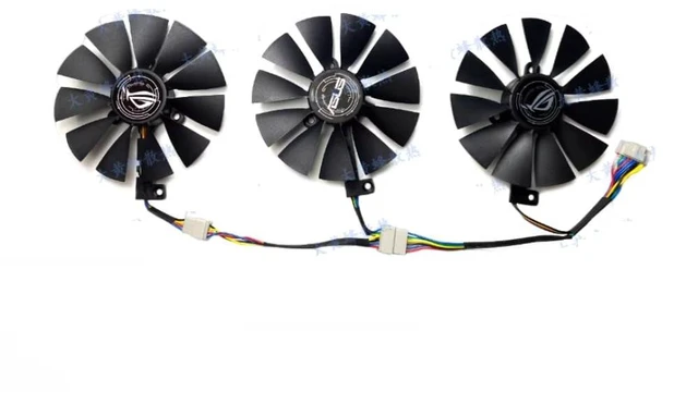 Main image of AKUYAO 85mm GPU Cooling Fan Replacement for PNY RTX3060 3060ti Verto Dual Graphics Card Fans CF-12910S
