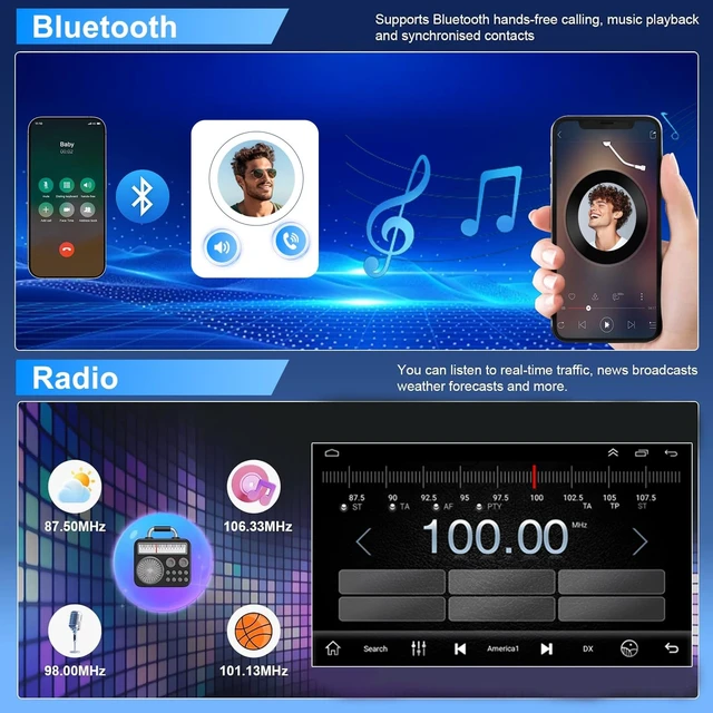 Alt view image 5 of 5 - Car Stereo Upgrade for Jeep Cherokee XJ 1997-2001 CarPlay Android Auto