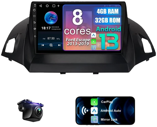 Main image of Upgrade 8 Core 4G+32G Android 14 Car Radio for Ford Escape 2013-2019
