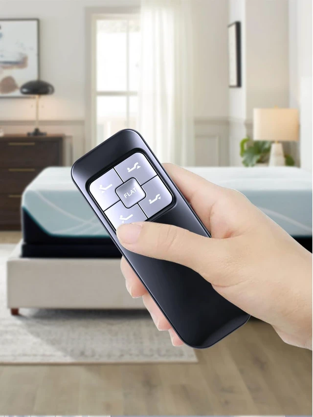 Alt view image 4 of 5 - RYQIF Replacement Remote Control Fits Leggett & Platt Mattress Firm RF.61.05.01 X3, Richmat HJH103, Zinus Nadia Lunela E255 Adjustable Base