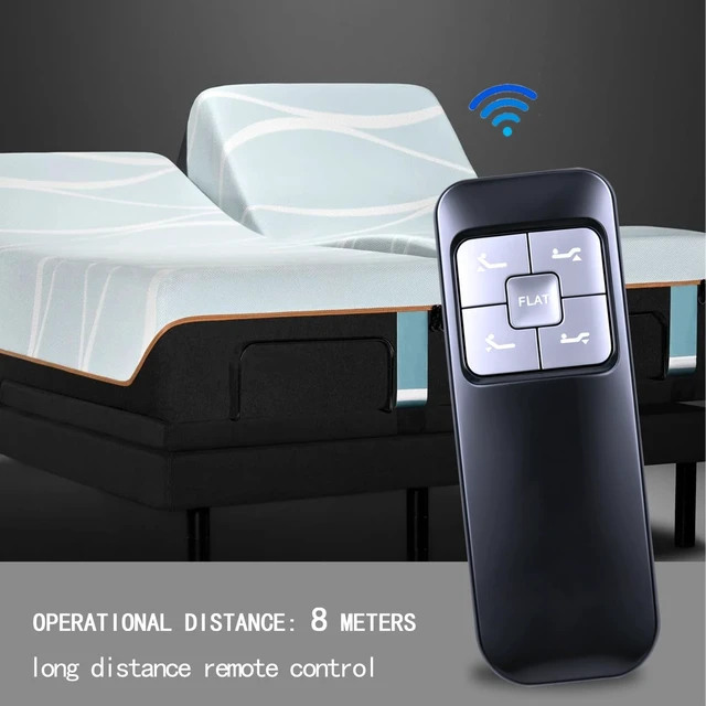 Alt view image 2 of 5 - RYQIF Replacement Remote Control Fits Leggett & Platt Mattress Firm RF.61.05.01 X3, Richmat HJH103, Zinus Nadia Lunela E255 Adjustable Base