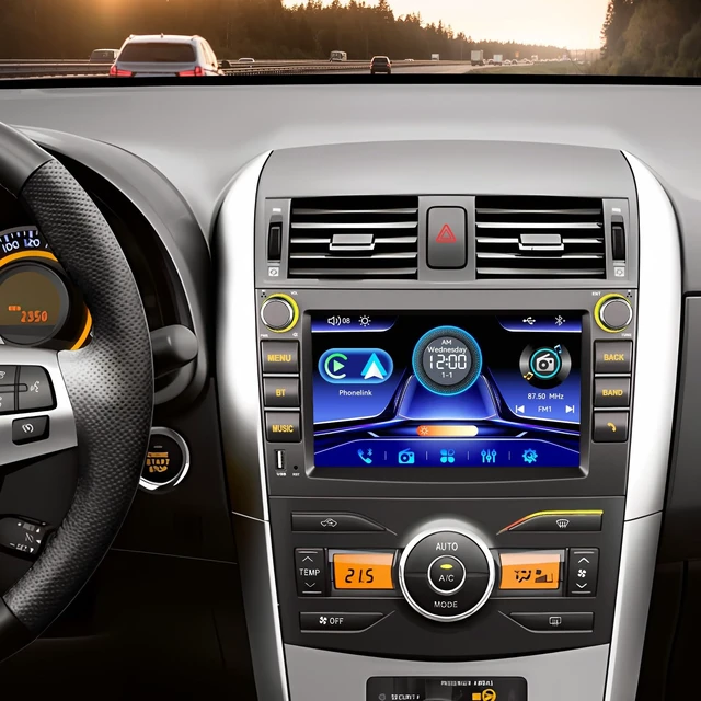 Alt view image 2 of 5 - Linux Car Radio Stereo for Toyota Corolla 2009 2010 2011 2012 2013