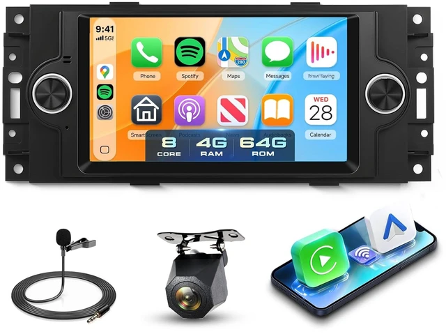 Main image of 8-Core 4G+64G Car Stereo for Dodge Ram 1500 2500