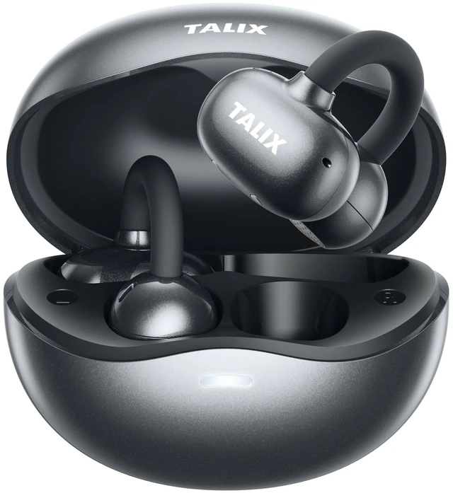 Main image of TALIX Ultra Open Ear Earbuds X6, Clip-On Headphone with Directional Sound, Ultra-Light Comfort Fit, Bluetooth 5.4 Wireless Earbuds, 26H Playtime, Spatial Sound, for Running, Workout & Daily Use
