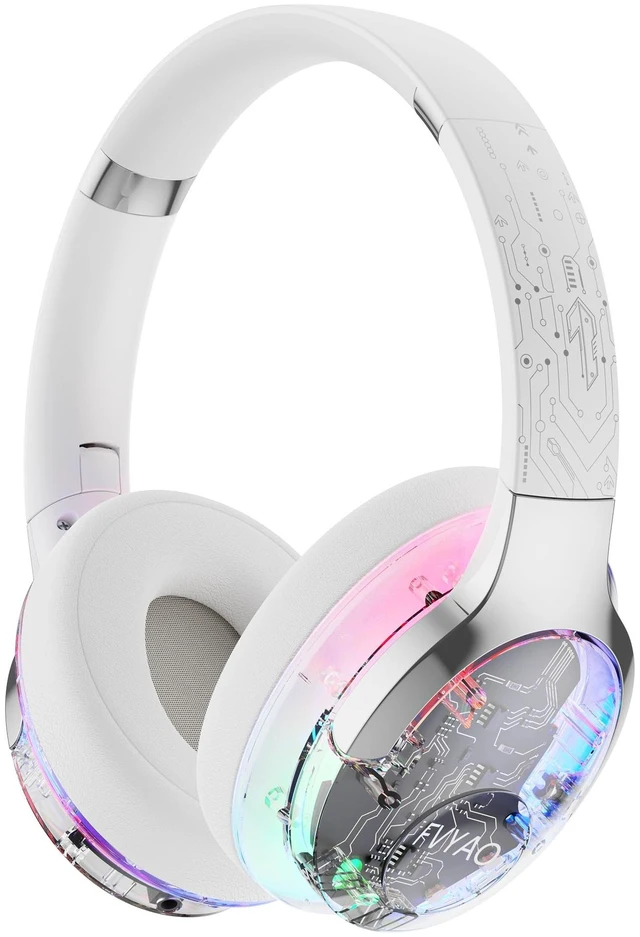Main image of BUGANI Bluetooth Headphones Over Ear with RGB Light
