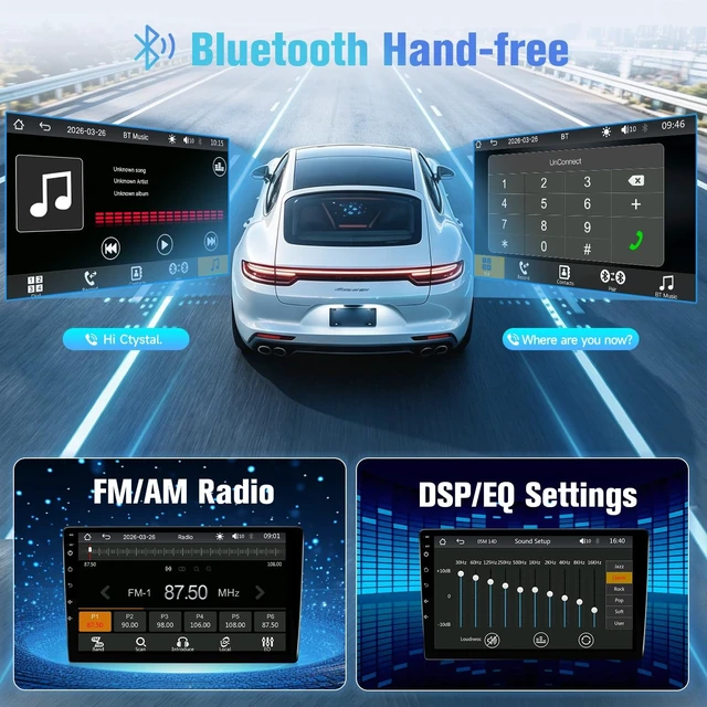 Alt view image 5 of 5 - Naifay Fast Boot Linux Car Stereo for Honda Civic 2006-2011