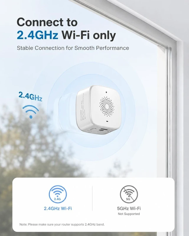 Alt view image 5 of 5 - Rraycom 2.5K Window Security Camera Wireless, 6s Pre-Roll,Indoor Camera