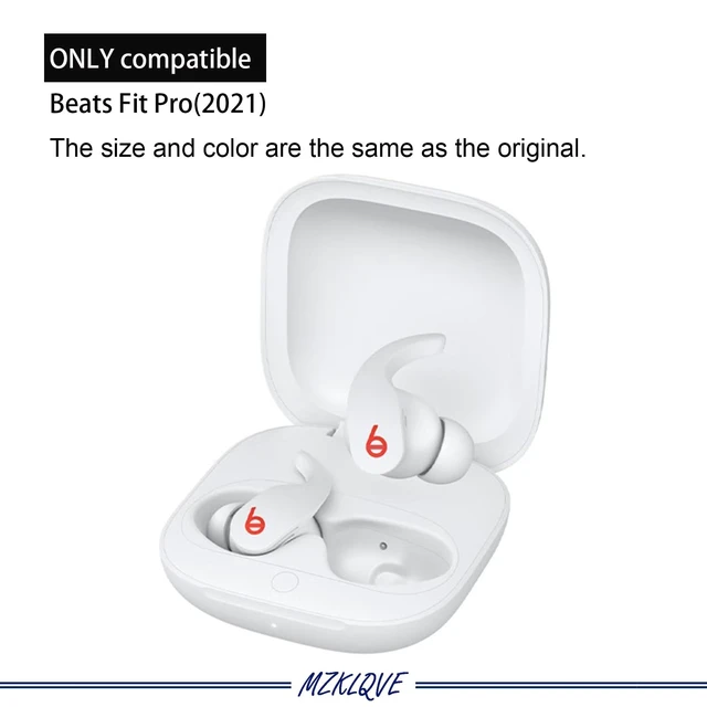 Alt view image 2 of 4 - 1 Pair Fit Pro Ear Hooks, Replacement for Beats Fit Pro True Wireless Headphones (Left & Right) (White)