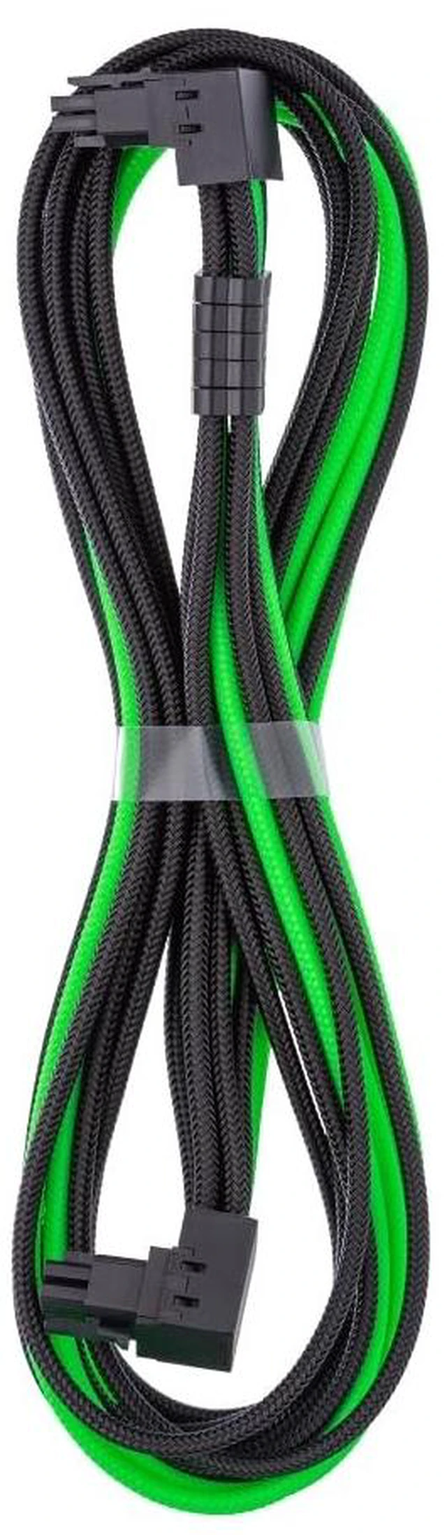 Main image of CableMod Pro ModMesh 12V-2x6 PCIe Cable for Corsair T5 (Blk+LTG, 16p,90A)