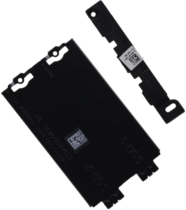 Main image of YesNOPart M.2 2280 SSD Thermal Pad Heatsink 2MN6R with Support Bracket P6NY8 Replacement for Dell Alienware 16 18 Area-51 AA16250 AA18250